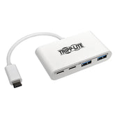 TRIPP LITE USB-C HUB 4-PORT 2XUSB-C 2XUSB-A USB-3.0 5GBPS WH U460-004-2A2C